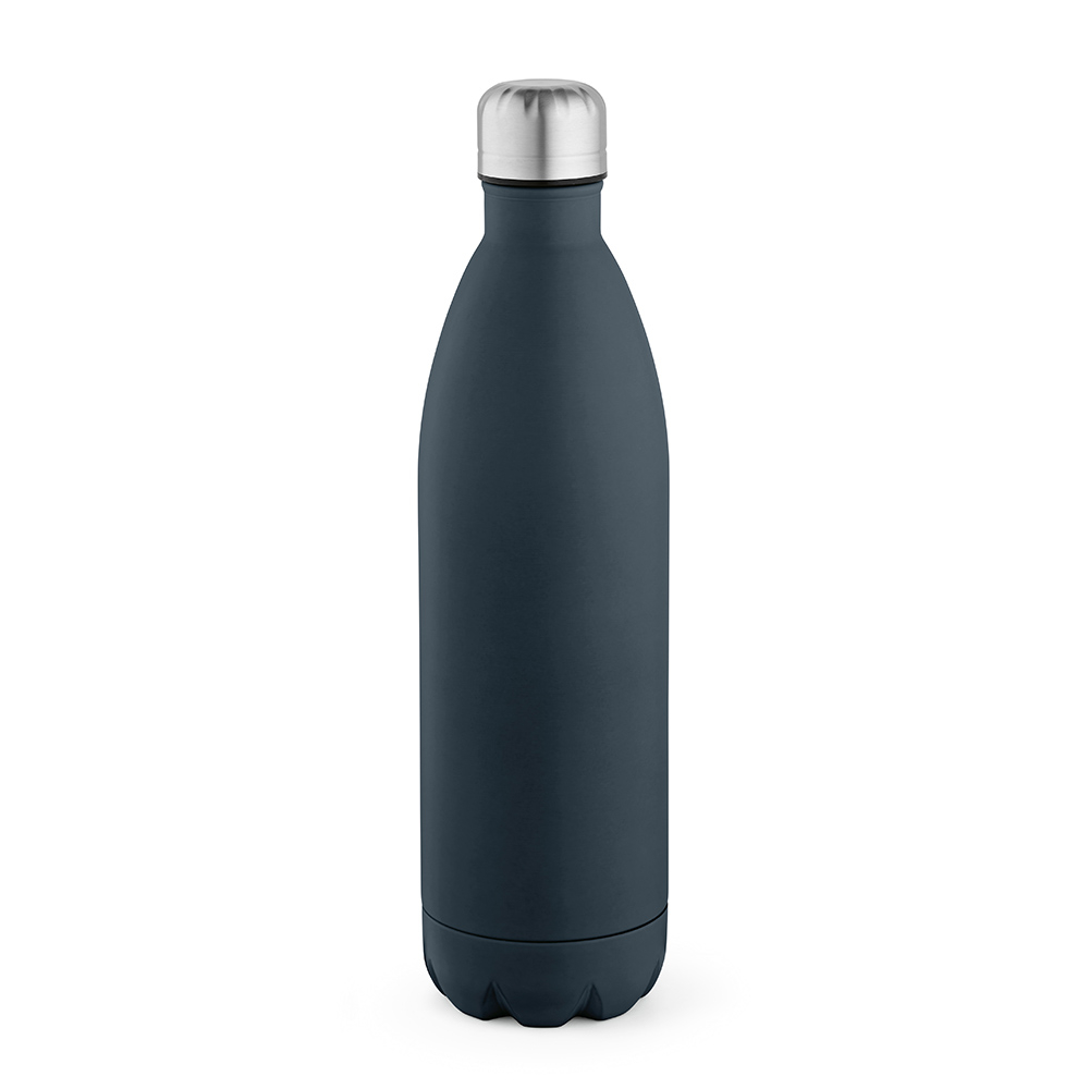 Gourde publicitaire 1100ml inox recyclé Mississippi 1100 Bleu marine